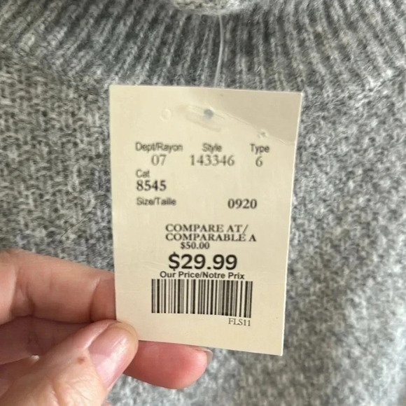 Rachel Zoe mock neck sweater - Picture 4 of 6